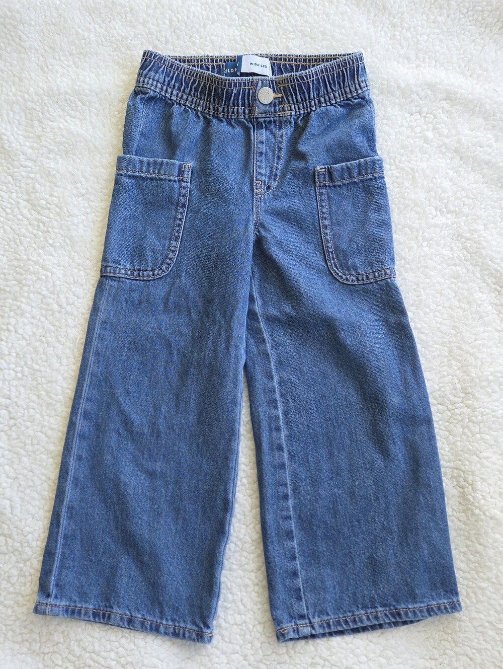4t Old Navy Wide Leg Elastic Waist Jeans